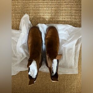 Loeffler Randall Tan Suede Heeled Boots